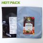 Custom Plastic Foil Heat Seal Vaccum Frozen Food 3 Side Seal Packaging Bag