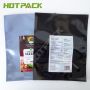 Custom Plastic Foil Heat Seal Vaccum Frozen Food 3 Side Seal Packaging Bag