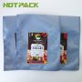 Custom Plastic Foil Heat Seal Vaccum Frozen Food 3 Side Seal Packaging Bag