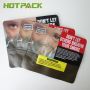 Wholesale 25g 30g 3-side seal package fit tobacco leaf smoking tobacco pouches with reusable zipper