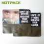 Wholesale 25g 30g 3-side seal package fit tobacco leaf smoking tobacco pouches with reusable zipper