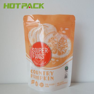 Custom High Quality Moisture Proof Plastic Nylon Zipper Soup stand up pouch