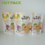 Custom food grade mylar waterproof nylon stand up soup pouch with zipper