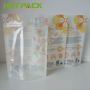 Custom resealable high quality zip lock food grade nylon packaging bag for soup