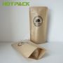 Digital Kraft Paper Plain Bag Fold Up Reuseable Stand Up Ziplock Food Pouch