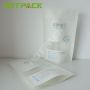 Personal care ziplock white kraft paper packaging bags bath salts stand up personal care Bag