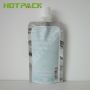Moisture Proof Pouch With Spout Leak Proof Liquid Packaging Bag Food Grade Aluminum Foil Mylar Bag