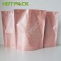 Pink Paper Make Up Mylar Pouch Body Scrub Bath Salt Stand Up Cosmetics Packaging Bag