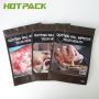 Custom Plastic zip lock mylar amber tobacco leaf packaging pouch