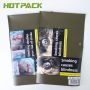 Custom smell proof packing 50g 25g hand rolling tobacco zipper plastic pouch