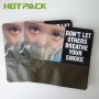 Custom With Zipper Matte Accept Custom  Bag For Tobacco 3 Side Seal Smell Proof Packaging Bag