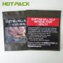 25g 30g 50g 100g flat ziplock plastic tobacco leaf pouch smoking tobacco wraps