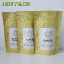 Custom Foil Resealable Zipper Food Grade Packaging Stand Up Pouches