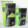 Custom Food Packaging Pouches Protein Matcha Cacao Powder Mylar Stand Up Pouch