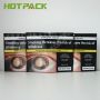 Custom Printed Empty Tobacco Leaf Sanding Up Foil Pouches Packaging Bags