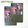 Custom smell proof printed 50g 25g rolling tobacco pouch  bag with zipper