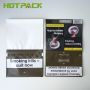 Customized smell proof 30g print zipper rolling tobacco packaging tobacco leafs pouch