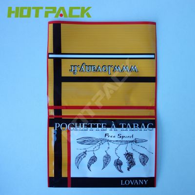 Hot Sales Mylar Factory Price Tobacco Packaging Zipper Bags Smoking Plastic Packaging Bag 