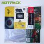 Hot sale mylar custom  smell proof zipper hand rolling plastic Tobacco packaging bag