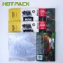 Hot sale mylar custom  smell proof zipper hand rolling plastic Tobacco packaging bag