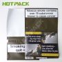 Custom foil mylar zip lock rolling tobacco pouch with adhesive 50g tobacco