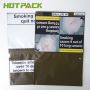 Plastic empty mylar foil bag 50g/25g hand rolling tobacco zip lock plastic pouch wrap