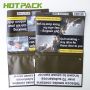 Foil Tobacco Pouch With Zipper  Mylar Bags For package Rolling Tobacco Leaf