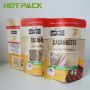 Snack packaging bag with zipper packaging nuts dry fruit with clear window