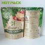 Custom Mylar Food Kraft Paper Stand Up Ziplock Bag For Snack