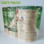 Custom Mylar Food Kraft Paper Stand Up Ziplock Bag For Snack