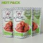 Custom Print With Zipper Plastic Food Grade Kimchi Packaging Stand Up Pouch